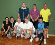 Sportbegeisterte der Badmintonabteilung